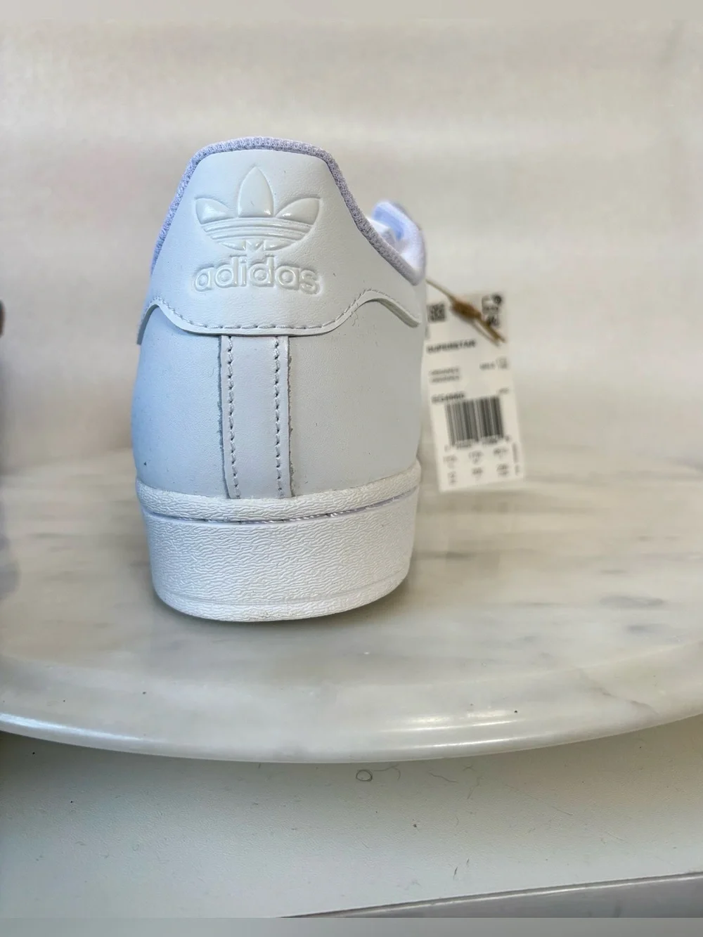 NEW IN BOX ADIDAS SUPERSTAR WHITE/WHITE Sz. 12. OFFERS WELCOME